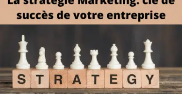 la stratégie marketing de l'entreprise