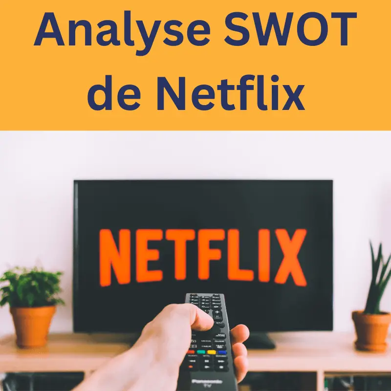 analyse swot de Netflix 2024, diagnostic interne et externe de Netflix.