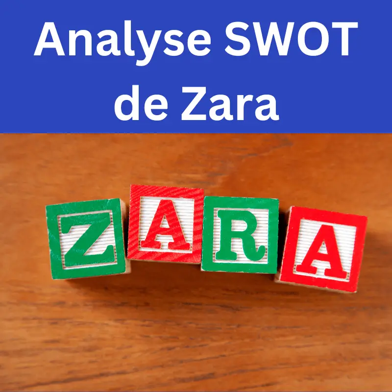 analyse SWOT de Zara 2024, matrice swot Zara
