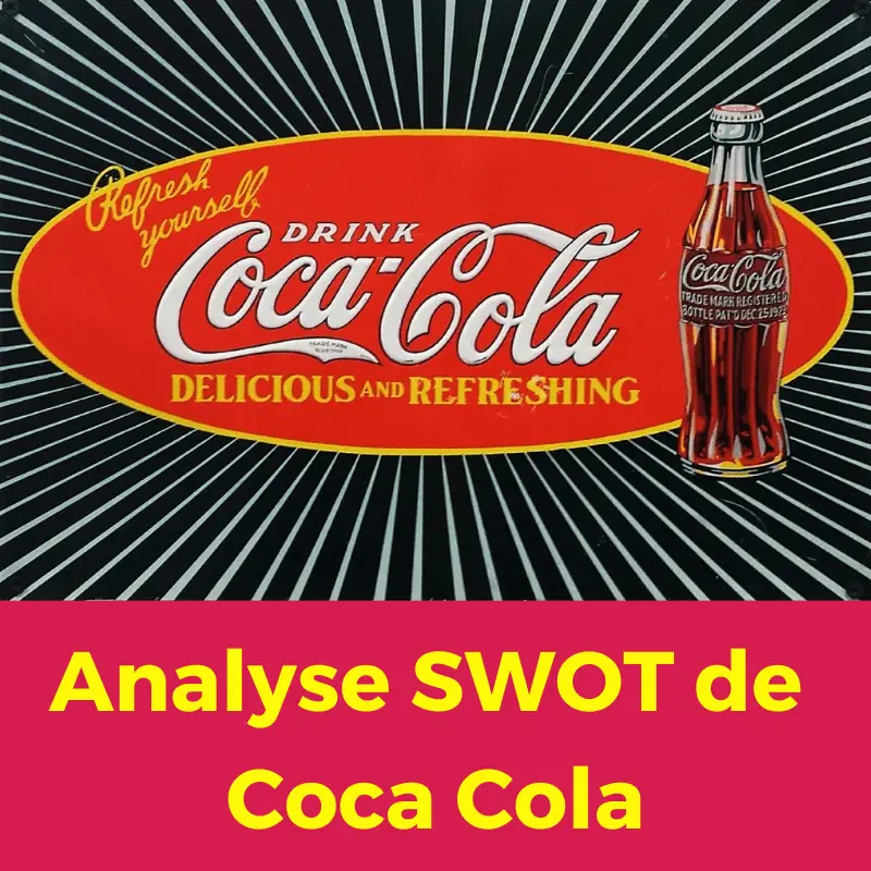 analyse swot de coca cola 2024, diagnostic interne et externe de coca cola.