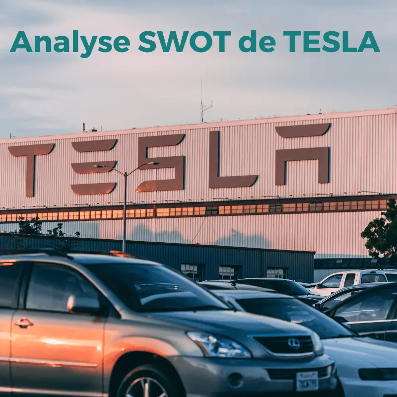 Analyse swot de Tesla 2024, diagnostic stratégique interne et externe de Tesla en 2024.