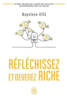 Réfléchissez et devenez riche de Napoleon Hill, parmi les meilleurs livres du développement personnel et l'éducation financière en 2024