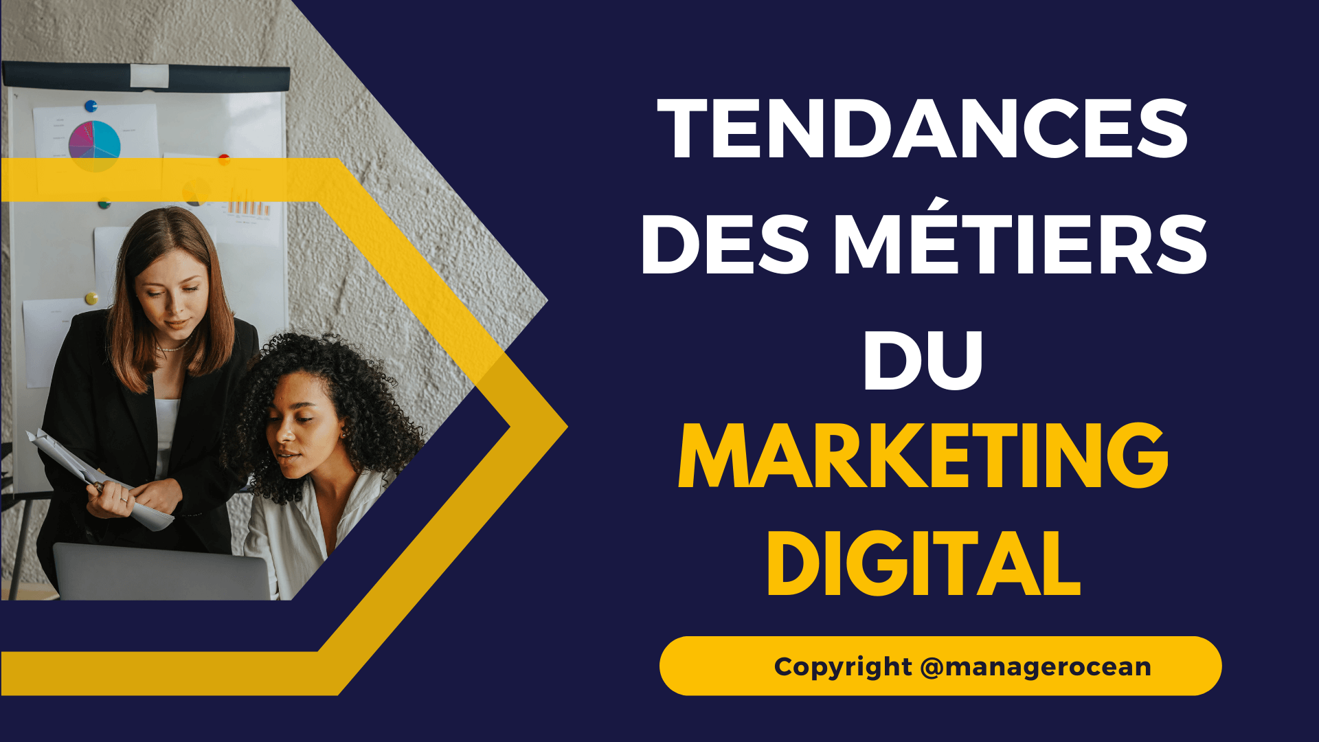 Tendances des 15 métiers du marketing digital en France en 2023