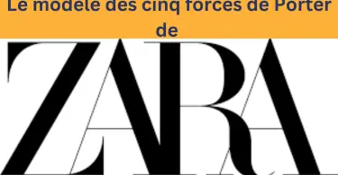 Exemple des cinq forces de Porter de Zara 2023