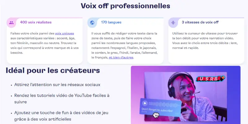 Clipchamp meilleure plateforme de génération de voice over pour les créateurs et les entreprises en 2023