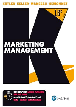 livre "Marketing management" de Philip Kotler, un des meilleurs livres du marketing. La bible du marketing.