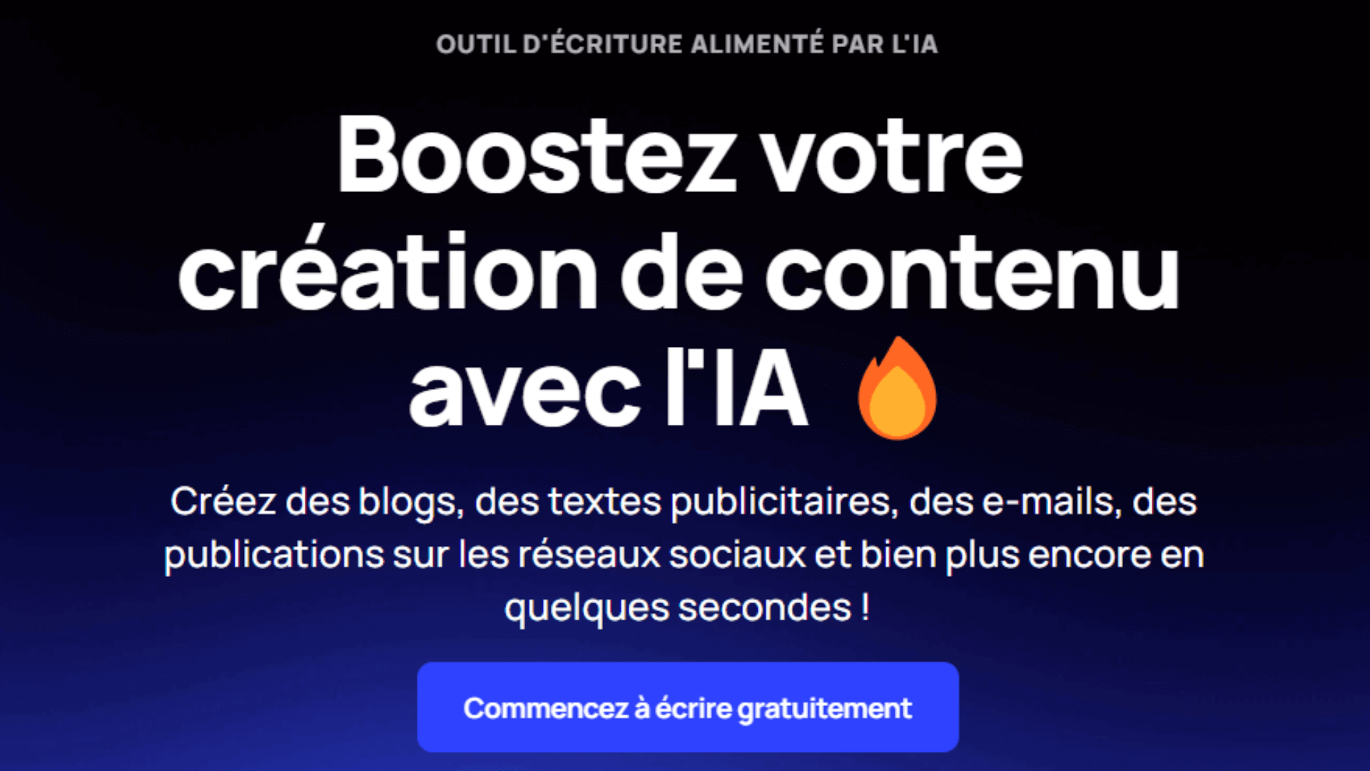 Avis sur GravityWrite en 2023, meilleur site de rédaction du contenu par IA