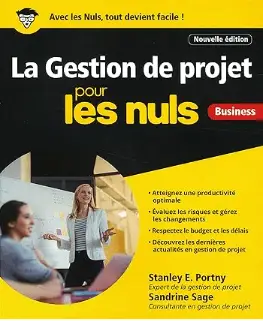 livre La Gestion de Projet pour les Nuls, meilleur livre du management de projet pour les débutants