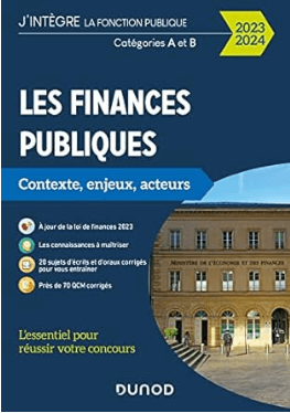 livre Les finances publiques, L'essentiel pour réussir votre concours, Meilleur livre de finances publiques en 2024