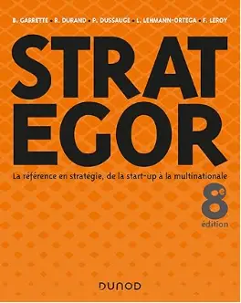 livre Strategor, toute la stratégie de la start-up à la multinationale, Meilleur livre du management stratégique 2024