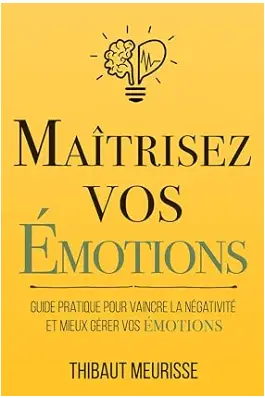 Maîtrisez vos émotions: Guide pratique pour vaincre la négativité et mieux gérer vos émotions de Thibaut Meurisse.