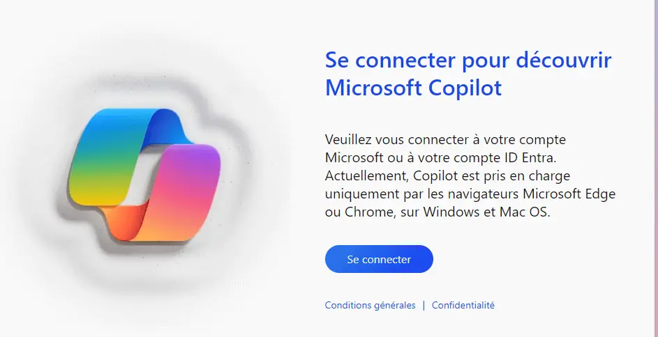 Microsoft copilot de bing, le générateur de texte par IA de Microsoft, basé sur GPT-4