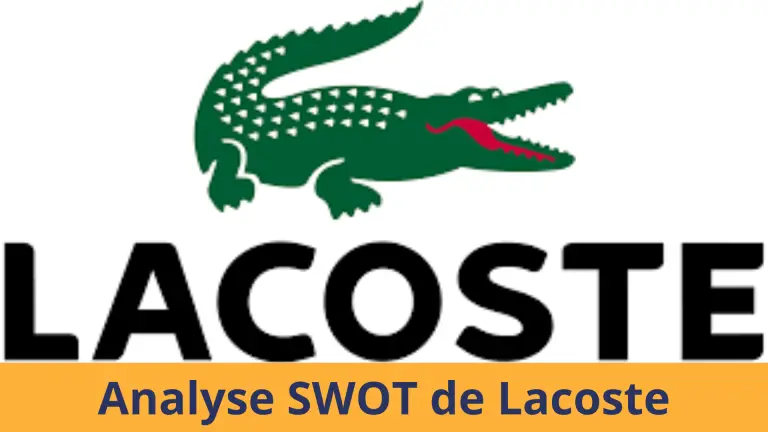 Analyse SWOT Lacoste 2024, diagnostic du marché mondial de la mode de luxe