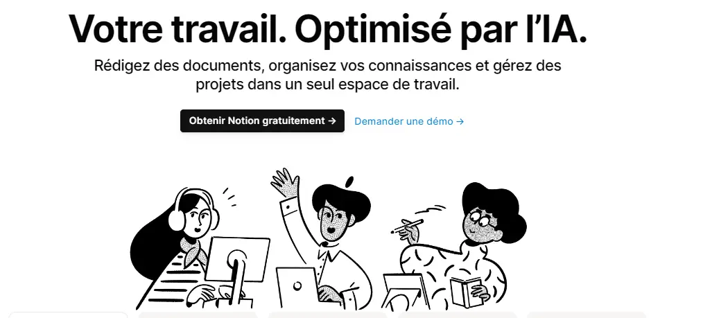 Avis notion.so en 2024, site d'organisation des tâches personnelles et professionnelles.