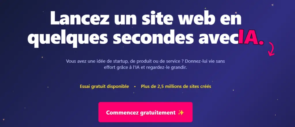 Mixo.io un des meilleurs créateurs de sites Internet par IA en 2024 Mixo IA