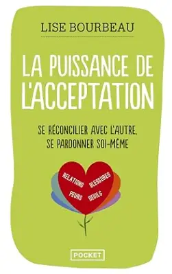 La Puissance de l'acceptation de Lise Bourbeau, meilleur livre sur l'acceptation de soi et la confiance en soi.