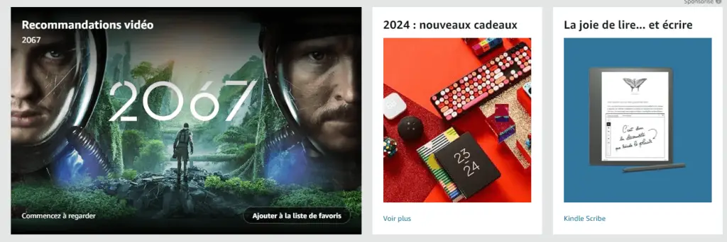 techniques et stratégies du e-merchandising du site Amazon 2024