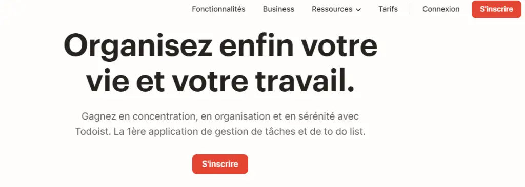 Todoist, meilleure application d'oganisation des tâches par IA en 2024