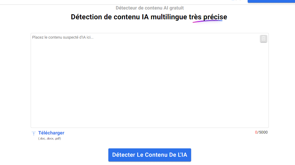 Smodin.io un des meilleurs sites de détection du contenu IA en 2024