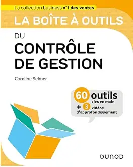 livre La boîte à outils du Contrôle de gestion de Caroline Selmer, un des meilleurs livres controle de gestion à lire en 2024